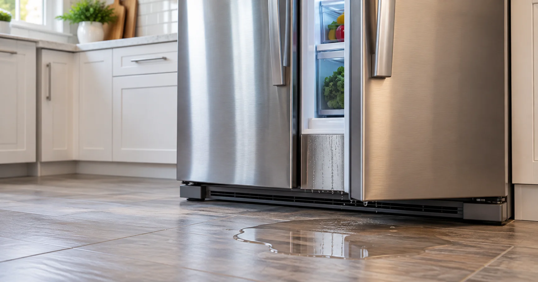 Why Is My Refrigerator Leaking Water? Common Causes & Safe Checks