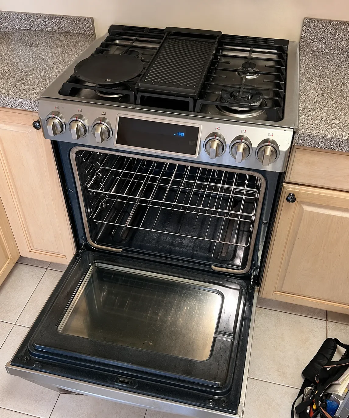 Residential oven repaired by Technical Appliance Service LLC