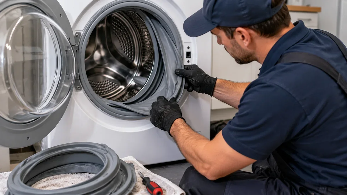 Washer Leaking Door Gasket Repair in Garden City, NY